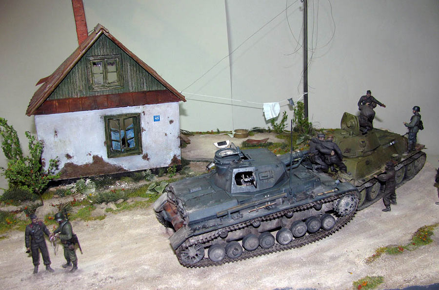Dioramas and Vignettes: The last argument of tankmen, photo #1