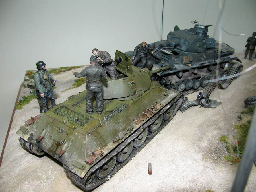 Dioramas and Vignettes: The last argument of tankmen, photo #10