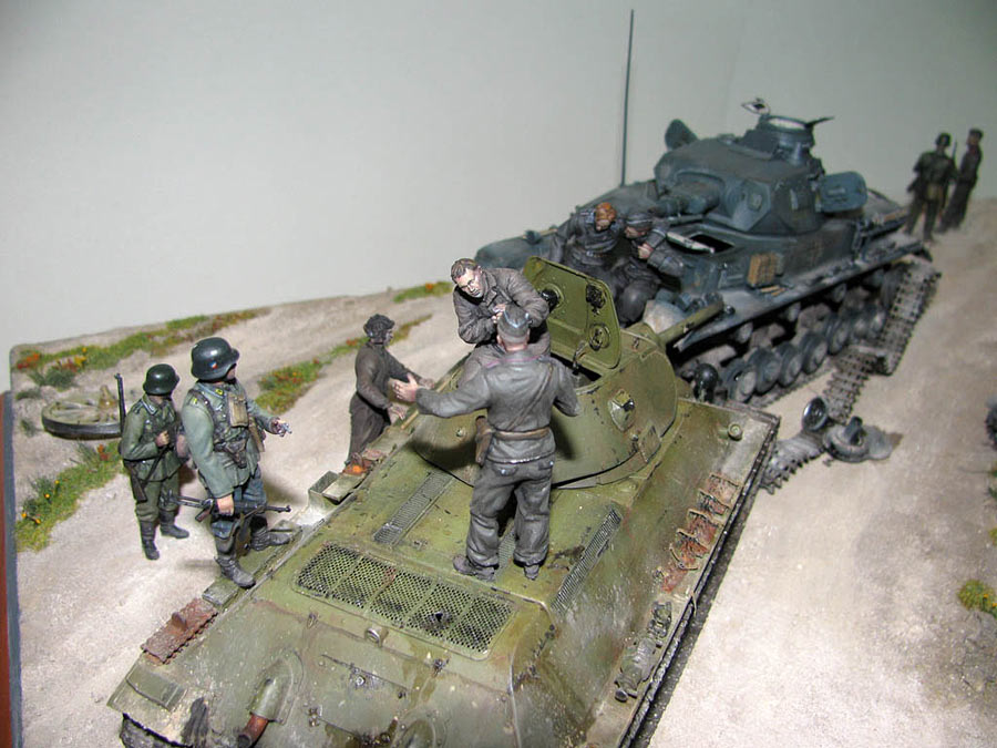 Диорамы и виньетки: Последний довод танкистов, фото #12