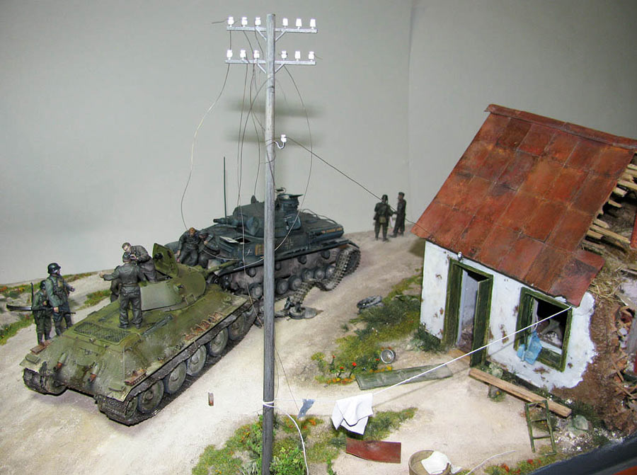 Dioramas and Vignettes: The last argument of tankmen, photo #2