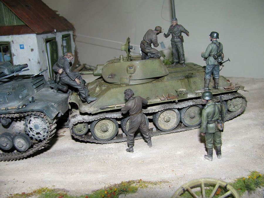 Dioramas and Vignettes: The last argument of tankmen, photo #6