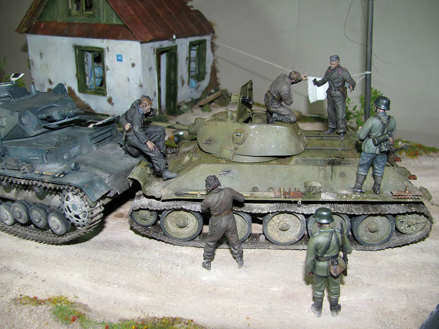 Диорамы и виньетки: Последний довод танкистов, фото #7