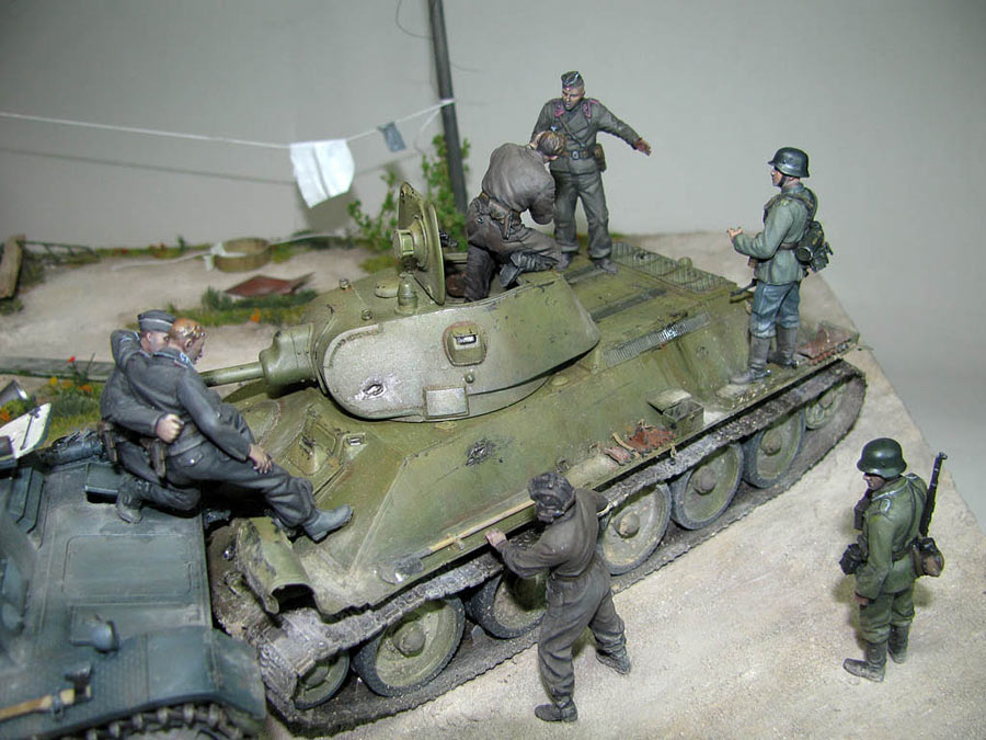 Dioramas and Vignettes: The last argument of tankmen, photo #8
