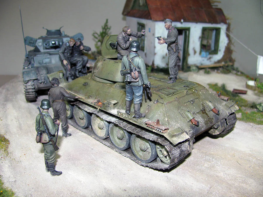 Dioramas and Vignettes: The last argument of tankmen, photo #9