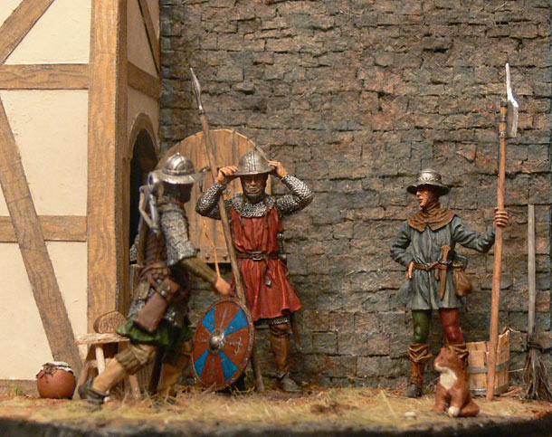 Dioramas and Vignettes: Town guards