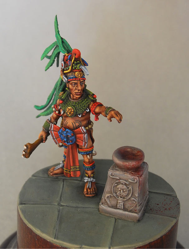 Figures: Mayan priest, photo #3