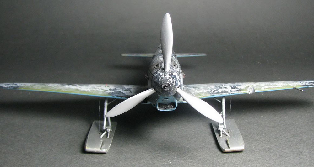 Dioramas and Vignettes: Yak-7A with BZ-38 tanker, photo #10