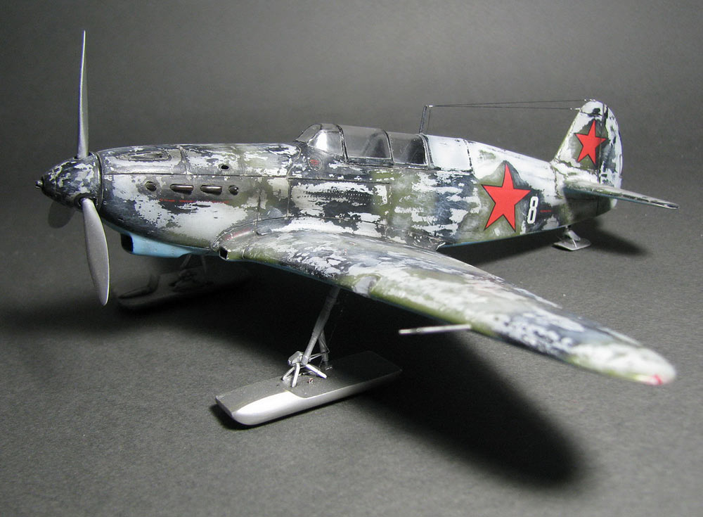 Dioramas and Vignettes: Yak-7A with BZ-38 tanker, photo #11