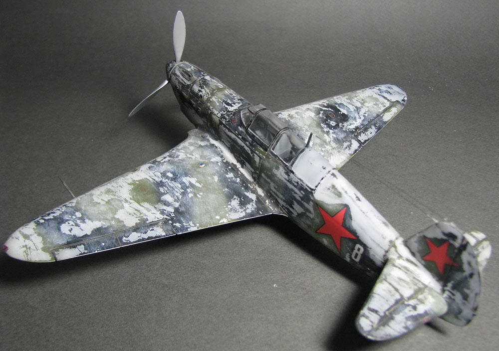 Dioramas and Vignettes: Yak-7A with BZ-38 tanker, photo #12