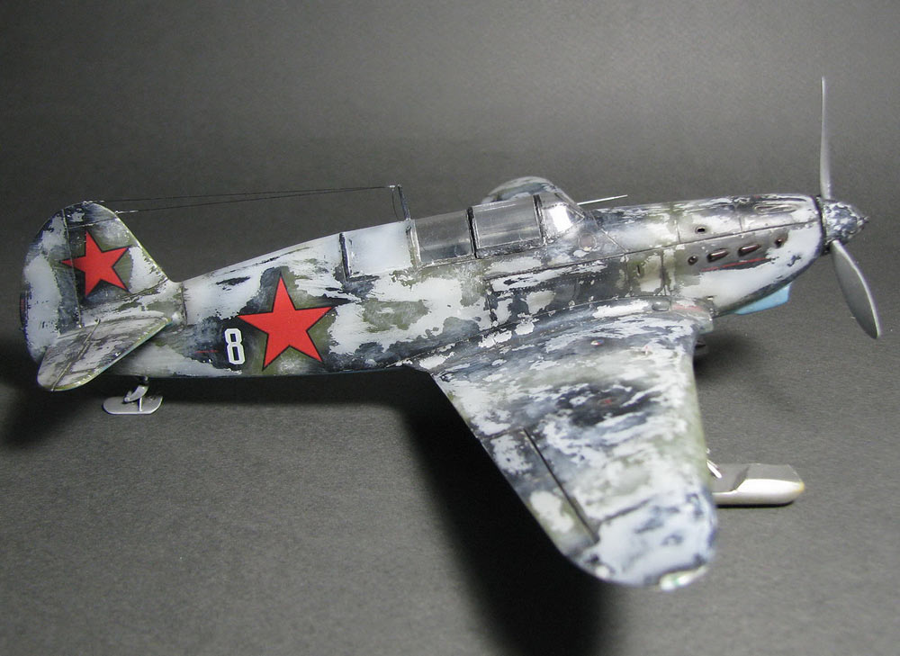 Dioramas and Vignettes: Yak-7A with BZ-38 tanker, photo #13