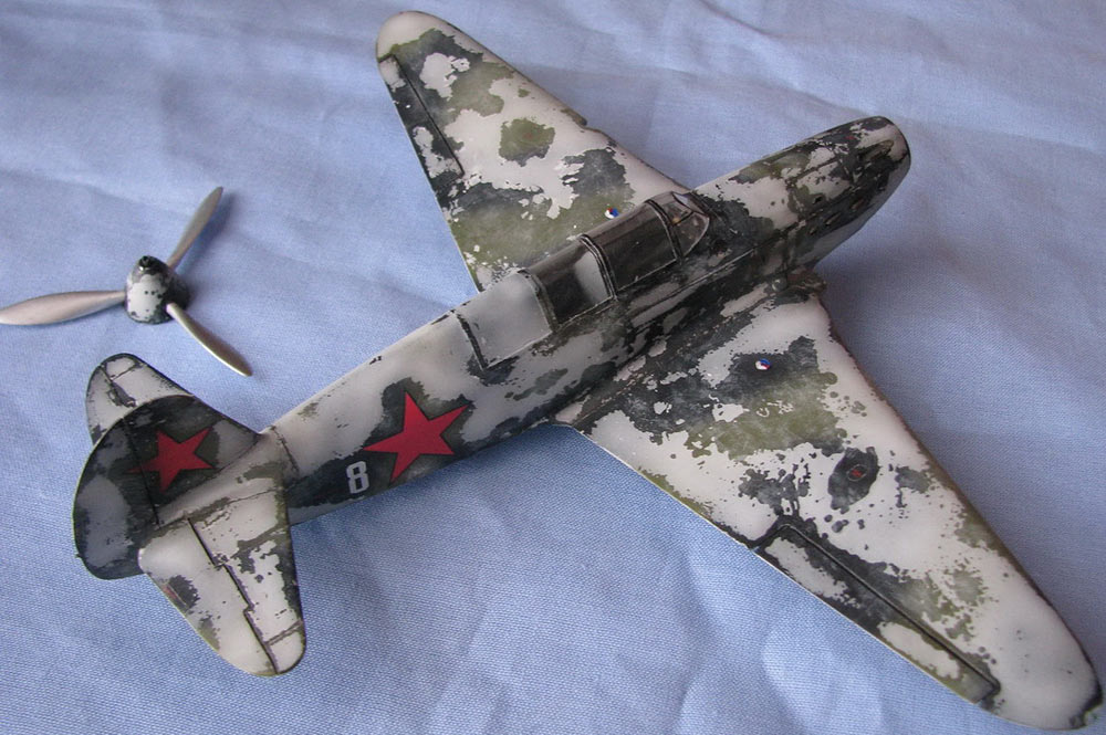 Dioramas and Vignettes: Yak-7A with BZ-38 tanker, photo #16
