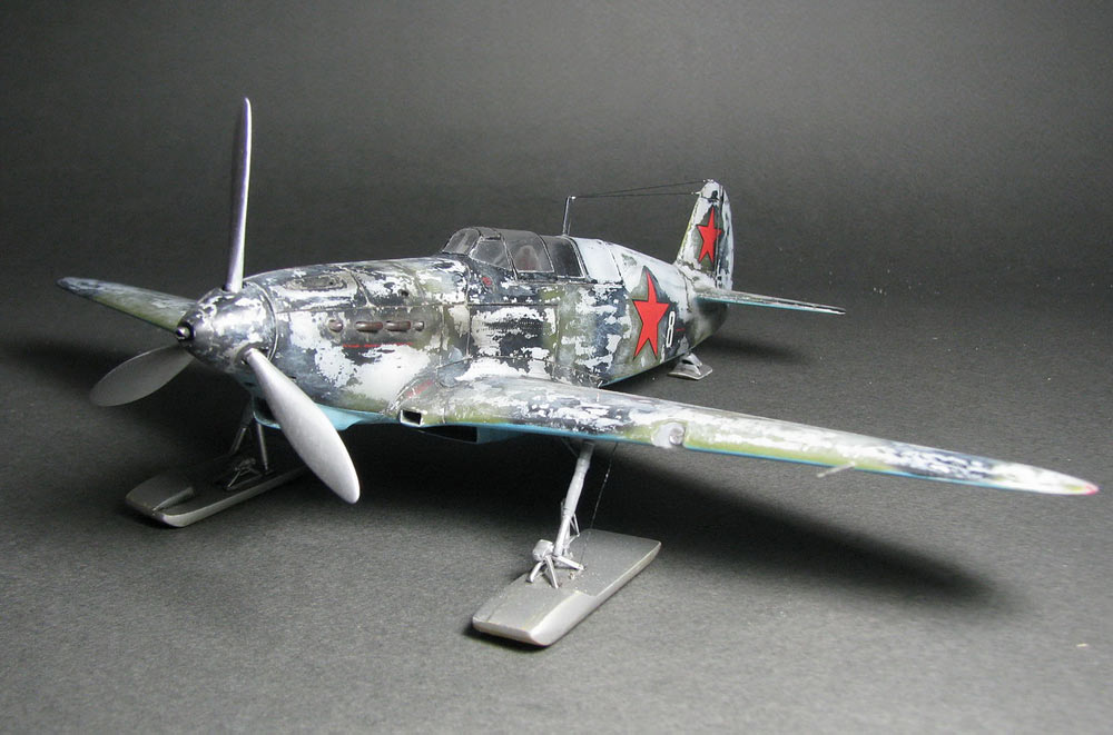 Dioramas and Vignettes: Yak-7A with BZ-38 tanker, photo #9
