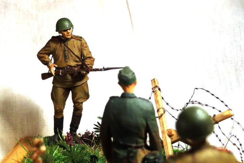 Dioramas and Vignettes: His war is over, photo #8