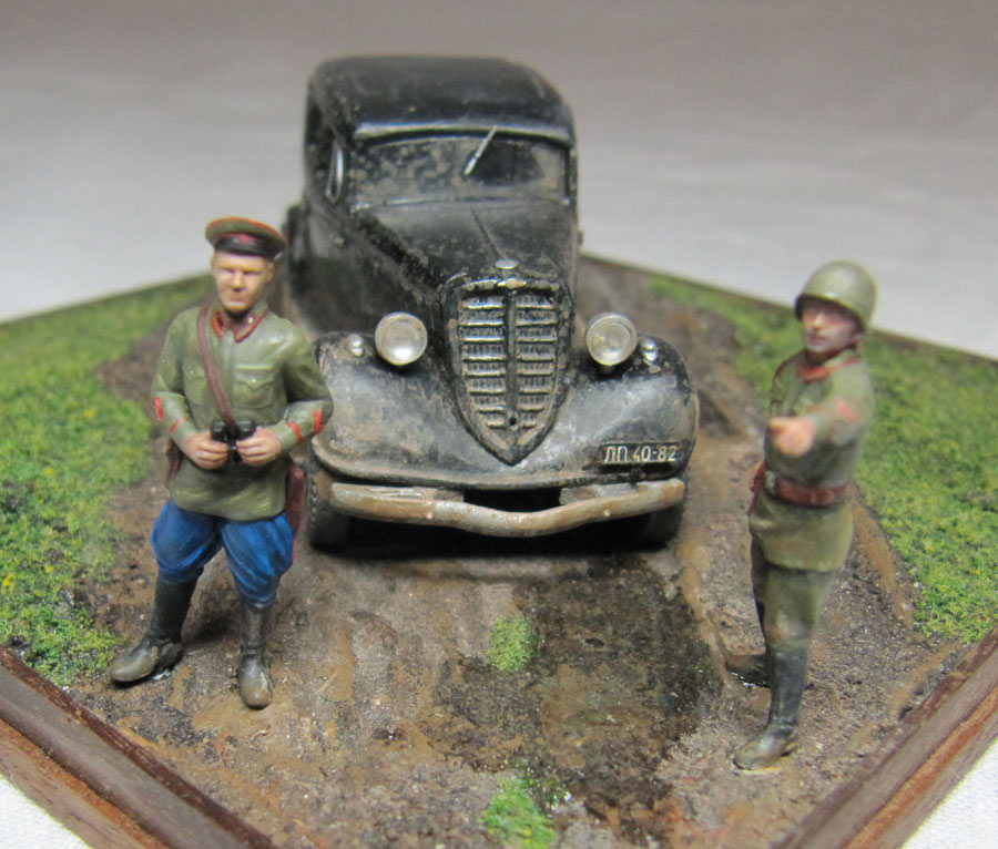 Dioramas and Vignettes: Let's smash'em with tanks!, photo #4