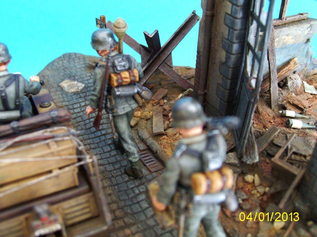 Dioramas and Vignettes: Kettenkraftrad. German Army in France, 1944, photo #11