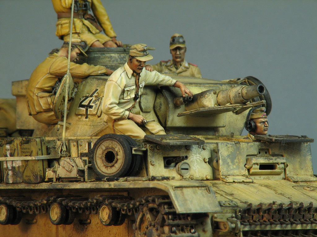 Диорамы и виньетки: Pz.IV Ausf.E в Африке, фото #10