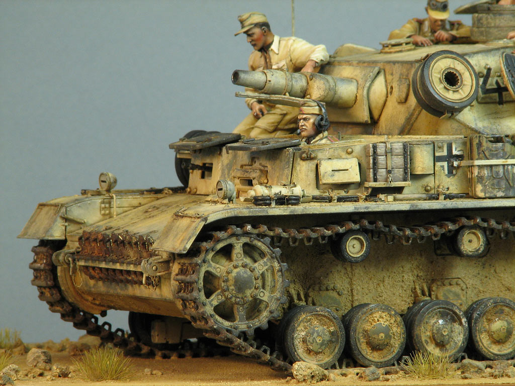 Диорамы и виньетки: Pz.IV Ausf.E в Африке, фото #11