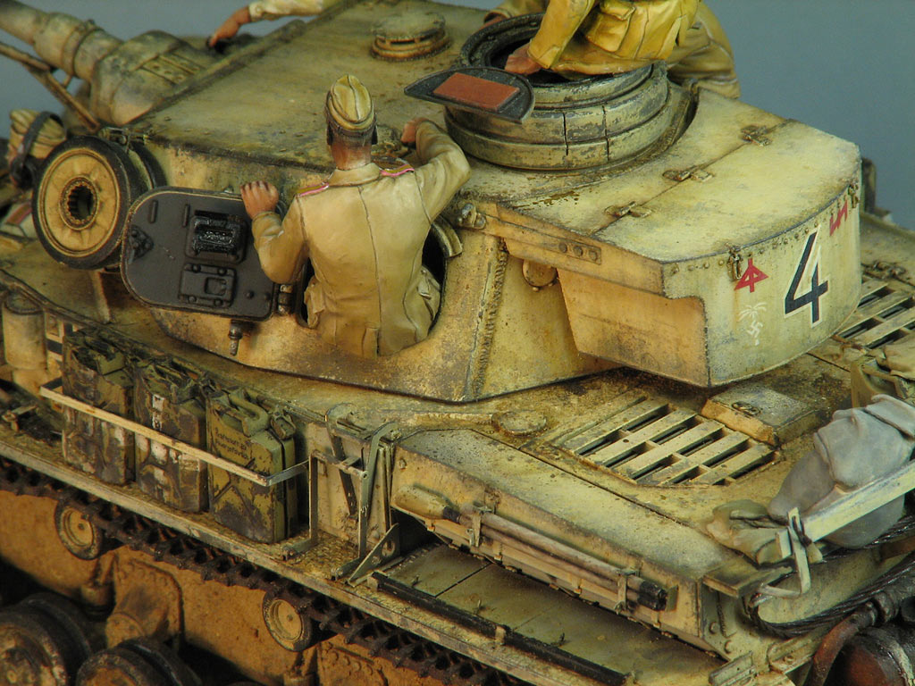 Диорамы и виньетки: Pz.IV Ausf.E в Африке, фото #12