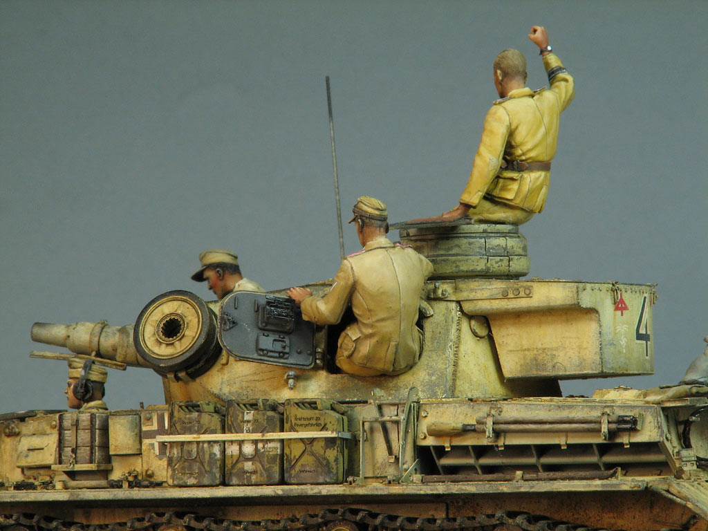 Диорамы и виньетки: Pz.IV Ausf.E в Африке, фото #13