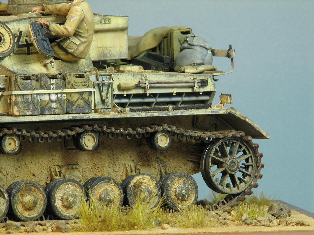 Диорамы и виньетки: Pz.IV Ausf.E в Африке, фото #16