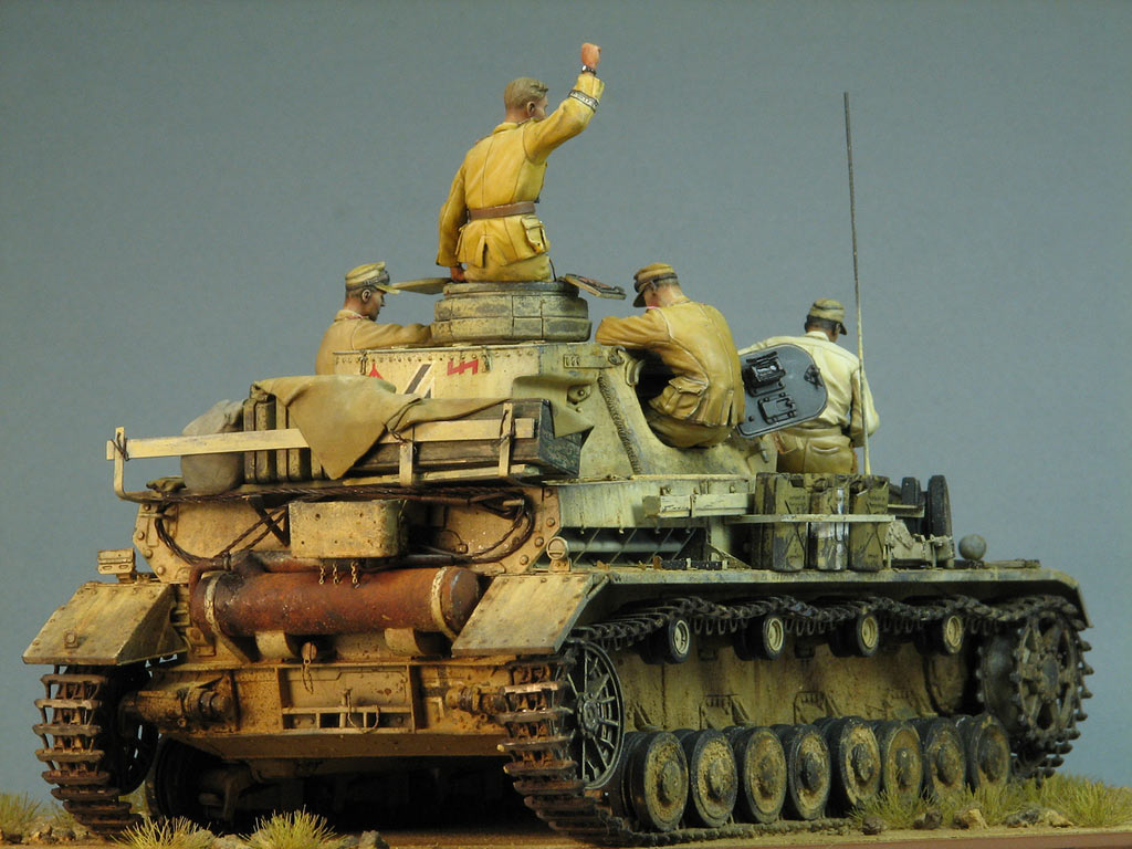 Диорамы и виньетки: Pz.IV Ausf.E в Африке, фото #7
