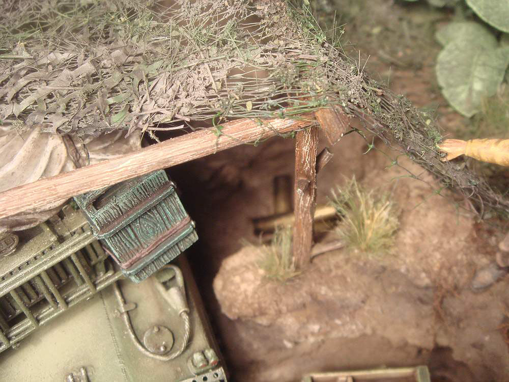 Dioramas and Vignettes: 2S1 «Gvozdika». Tactical exercises, photo #13