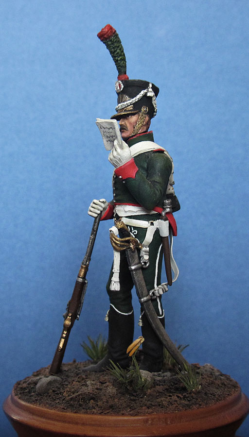 Фигурки: Рядовой 26 конно-егерского полка, 1809 г., фото #2