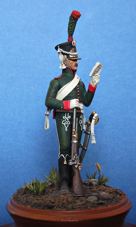 Фигурки: Рядовой 26 конно-егерского полка, 1809 г., фото #4