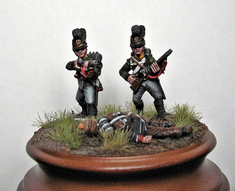 Figures: Bavarian chasseurs, 5th Battalion of light infantry, photo #2