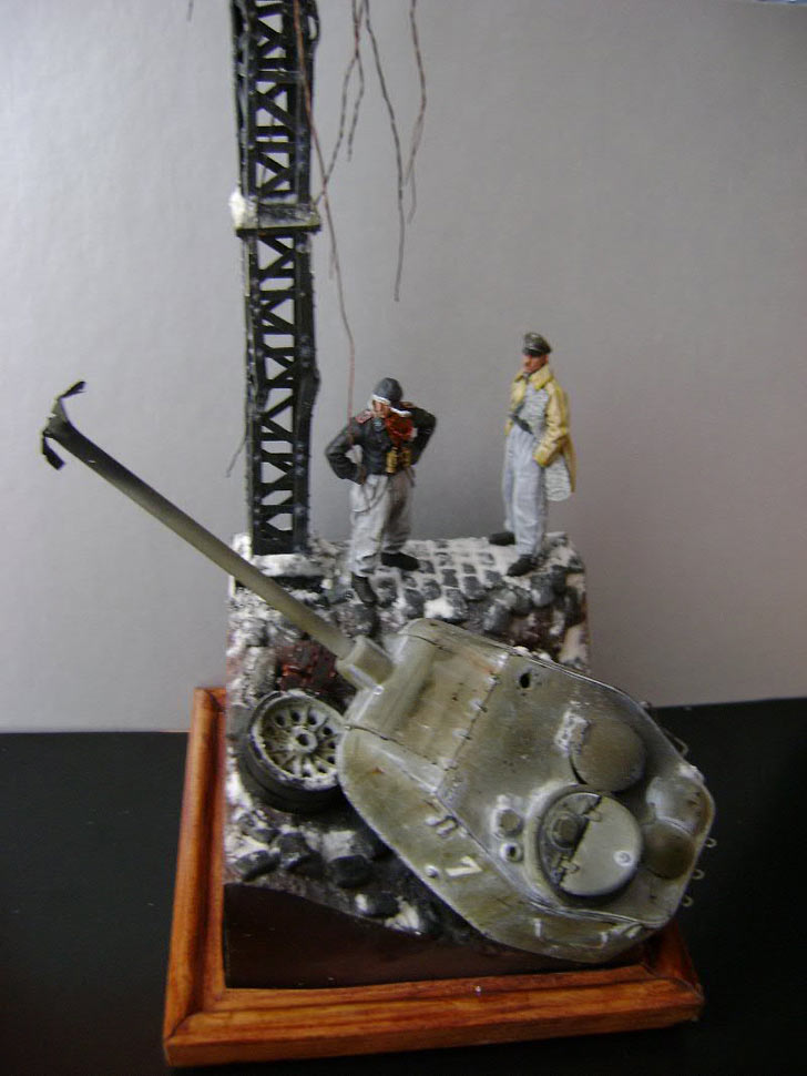 Dioramas and Vignettes: Torn off turret, photo #9