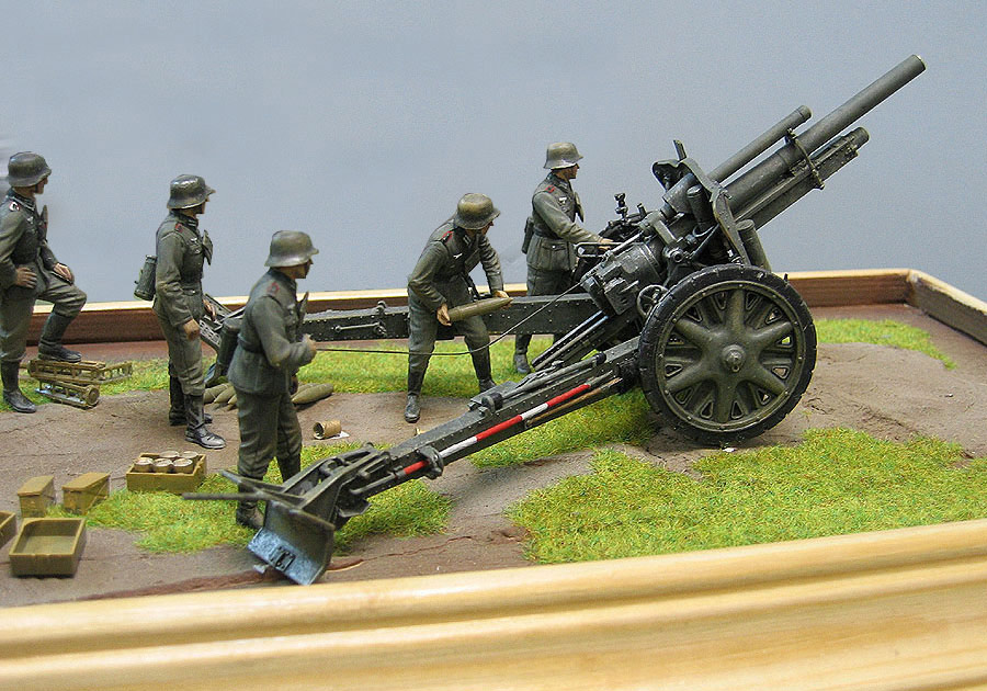 Dioramas and Vignettes: leFH.18 on Position, photo #1