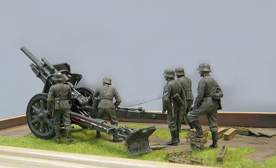 Dioramas and Vignettes: leFH.18 on Position, photo #2