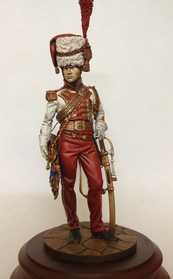 Figures: Bugler, 2nd regt., Emperor Guard's lancers, 1811-13, photo #2