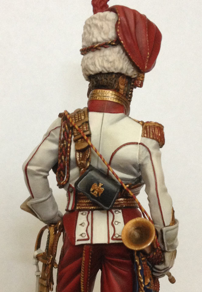 Figures: Bugler, 2nd regt., Emperor Guard's lancers, 1811-13, photo #4