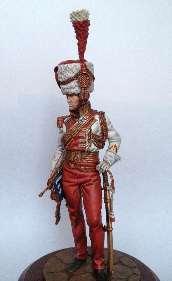 Фигурки: Старший трубач 2-го полка улан Императорской Гвардии, 1811-13 гг., фото #7