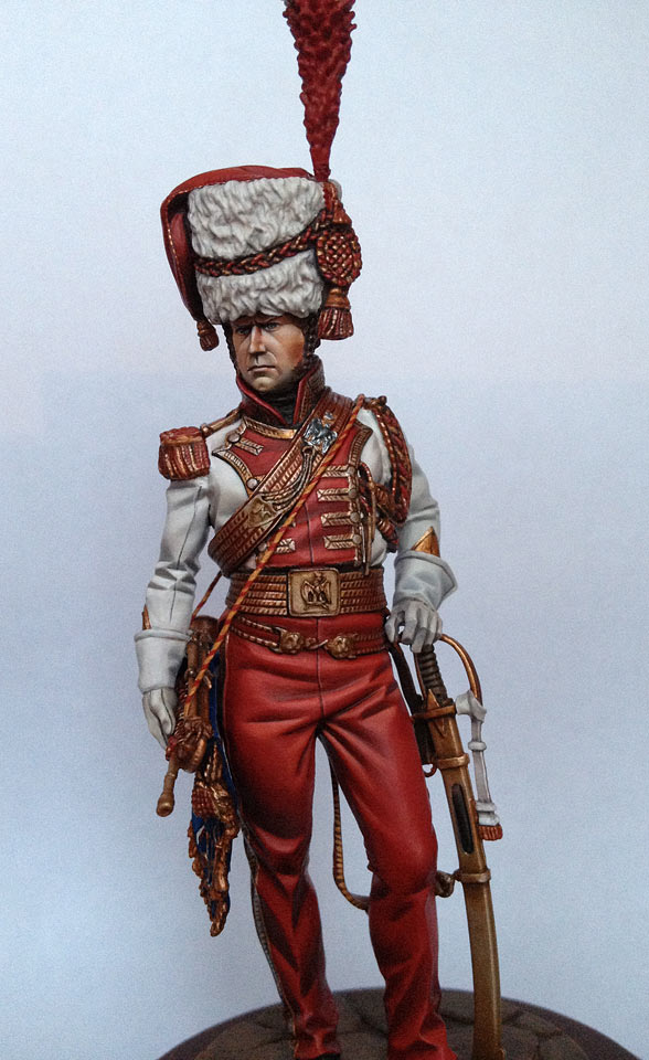 Figures: Bugler, 2nd regt., Emperor Guard's lancers, 1811-13, photo #8