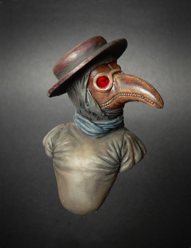 Sculpture: Plague doctor, circa 1600, photo #3