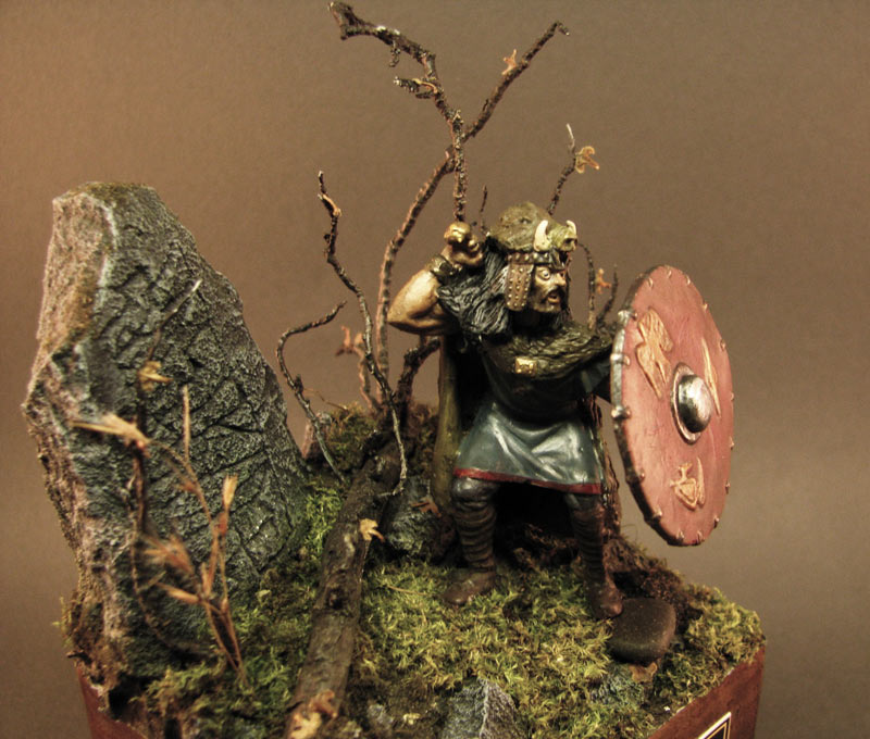 Dioramas and Vignettes: Germanic warrior, photo #1