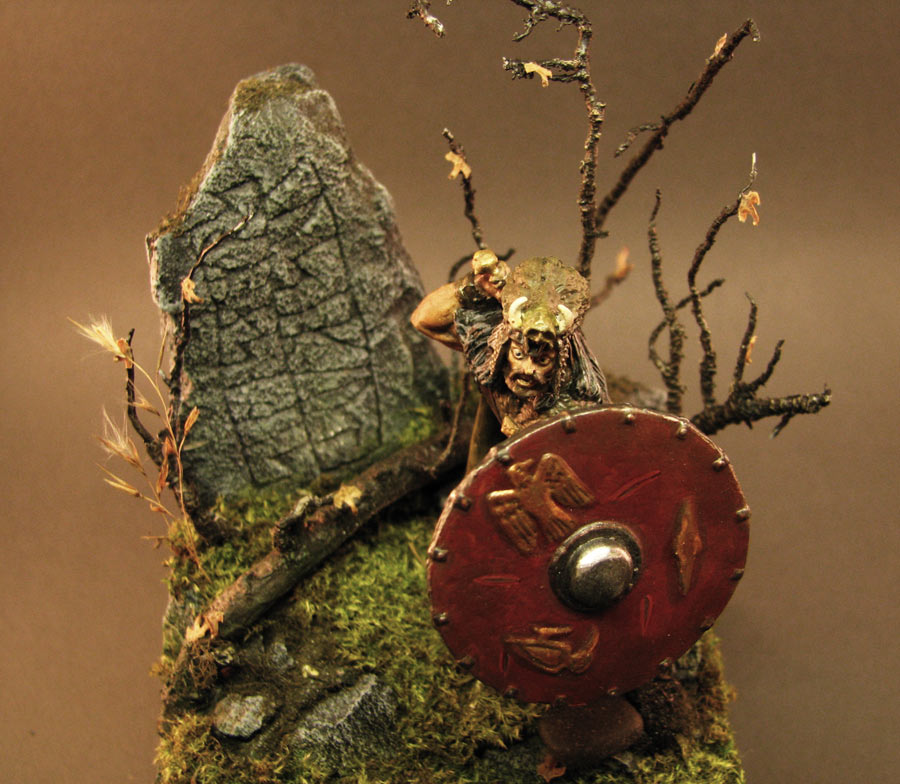 Dioramas and Vignettes: Germanic warrior, photo #2