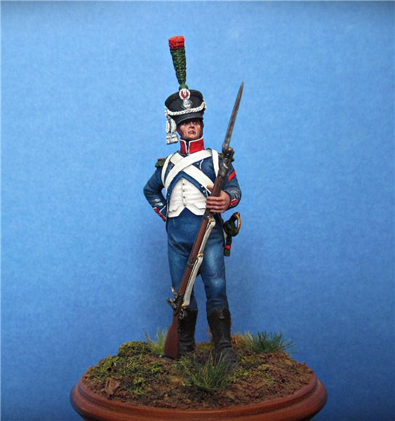 Фигурки: Капрал лёгкой пехоты, 1809 г., фото #1