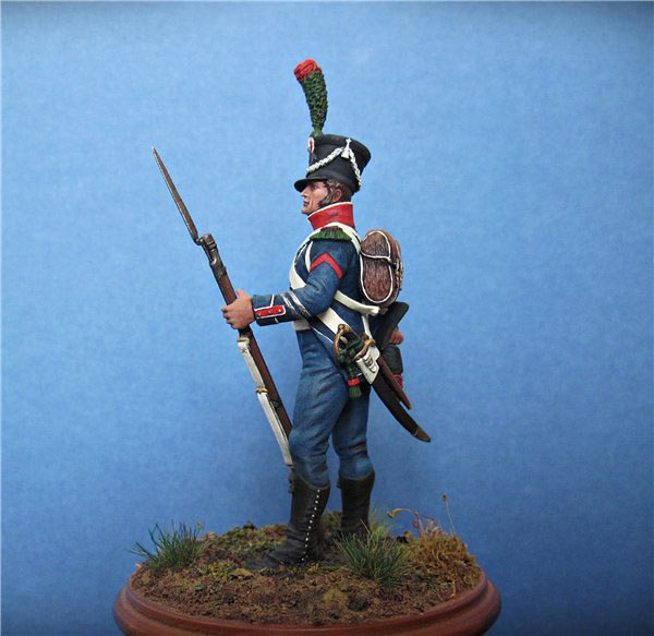 Figures: Light infantry corporal, 1809, photo #5