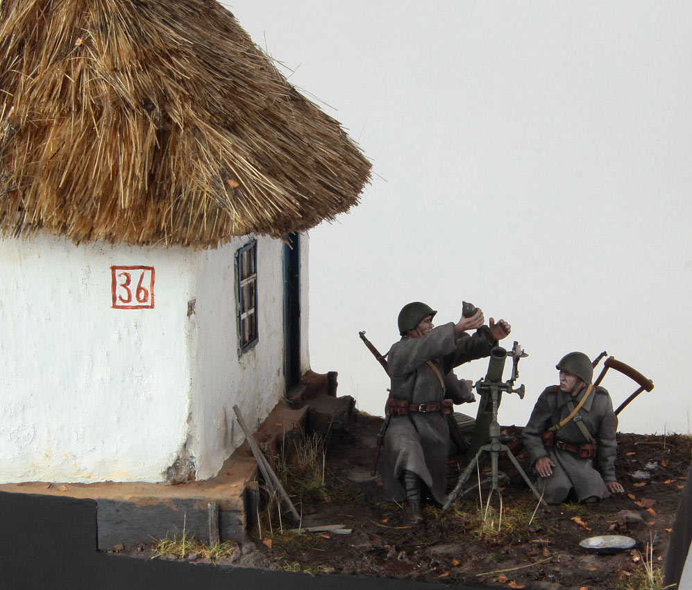 Dioramas and Vignettes: Mortar crew, photo #2