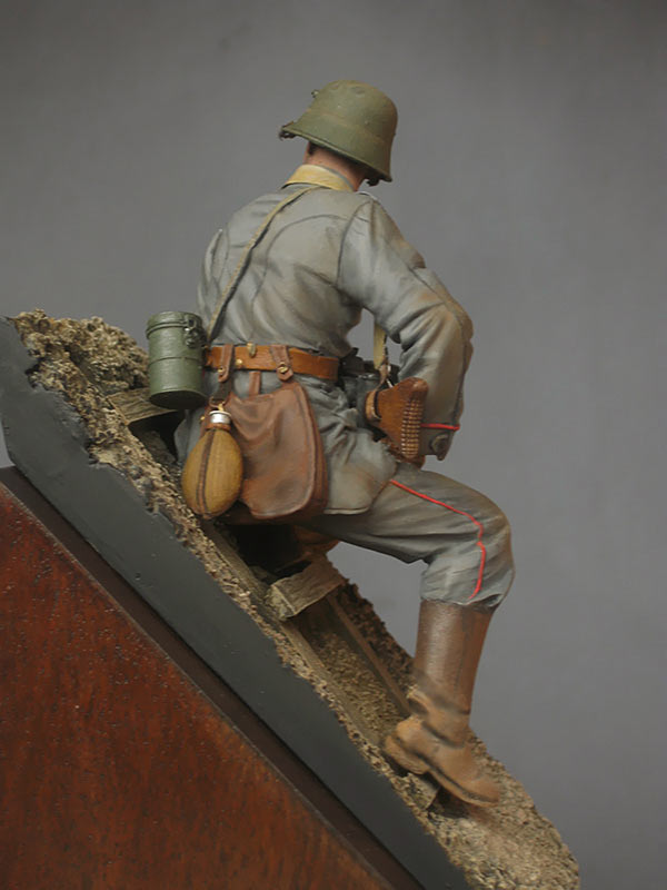 Figures: German machine gunner, 1916, photo #6