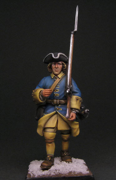 Figures: Musketeer. Sweden, 1702, photo #2
