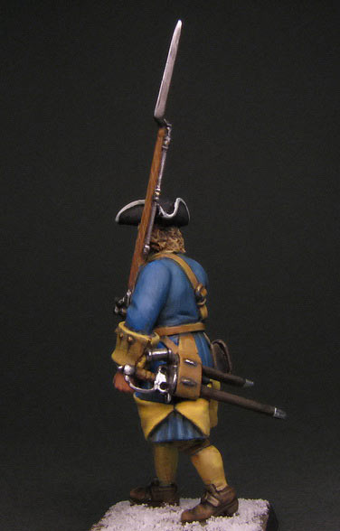 Figures: Musketeer. Sweden, 1702, photo #4