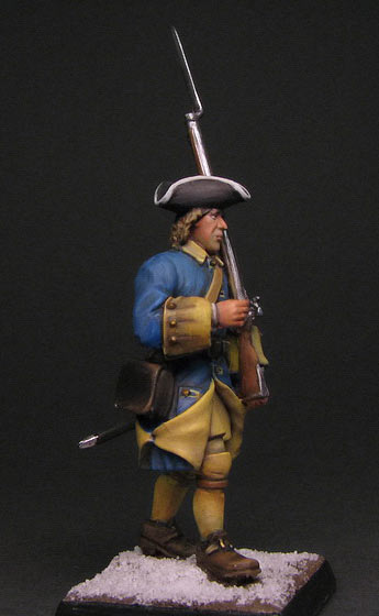 Figures: Musketeer. Sweden, 1702, photo #7