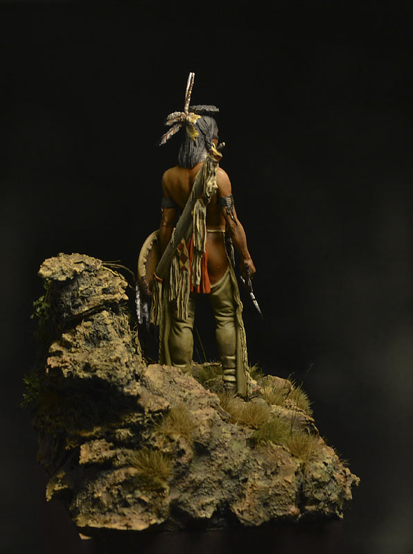 Figures: Blackfoot warrior, photo #4