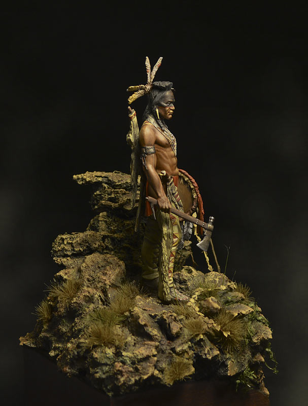 Figures: Blackfoot warrior, photo #5