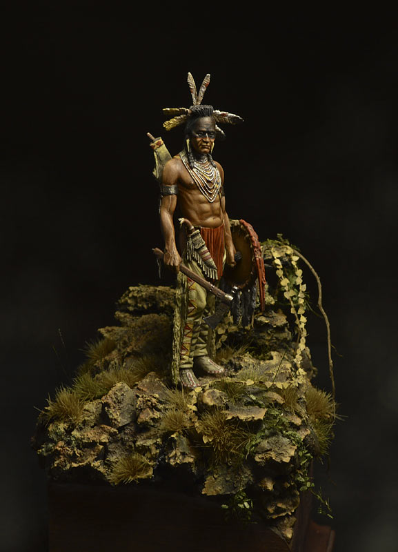 Figures: Blackfoot warrior, photo #6