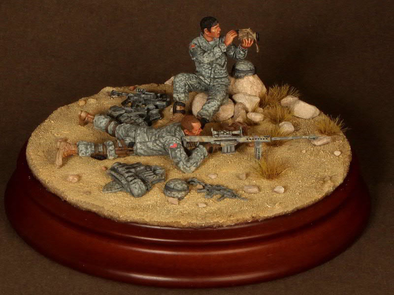 Dioramas and Vignettes: Sniper pair, 82nd Airborne div., U.S. Army, photo #2